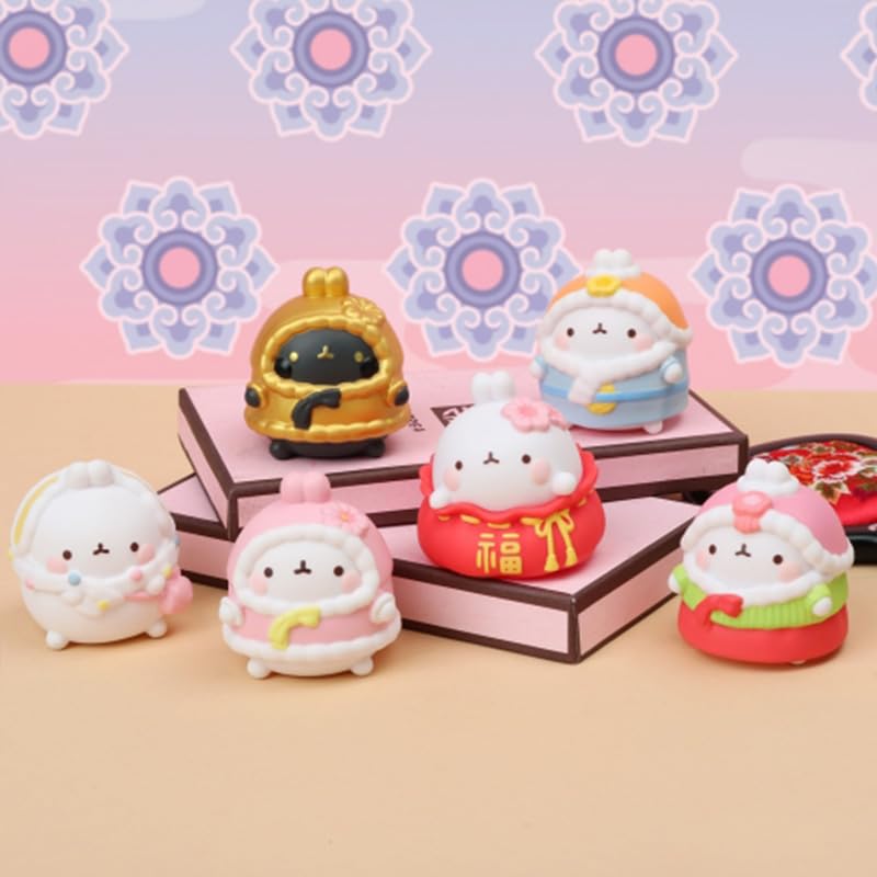Amazon.co.jp: Aven Rabbit Molang Fortune Rabbitsシリーズ